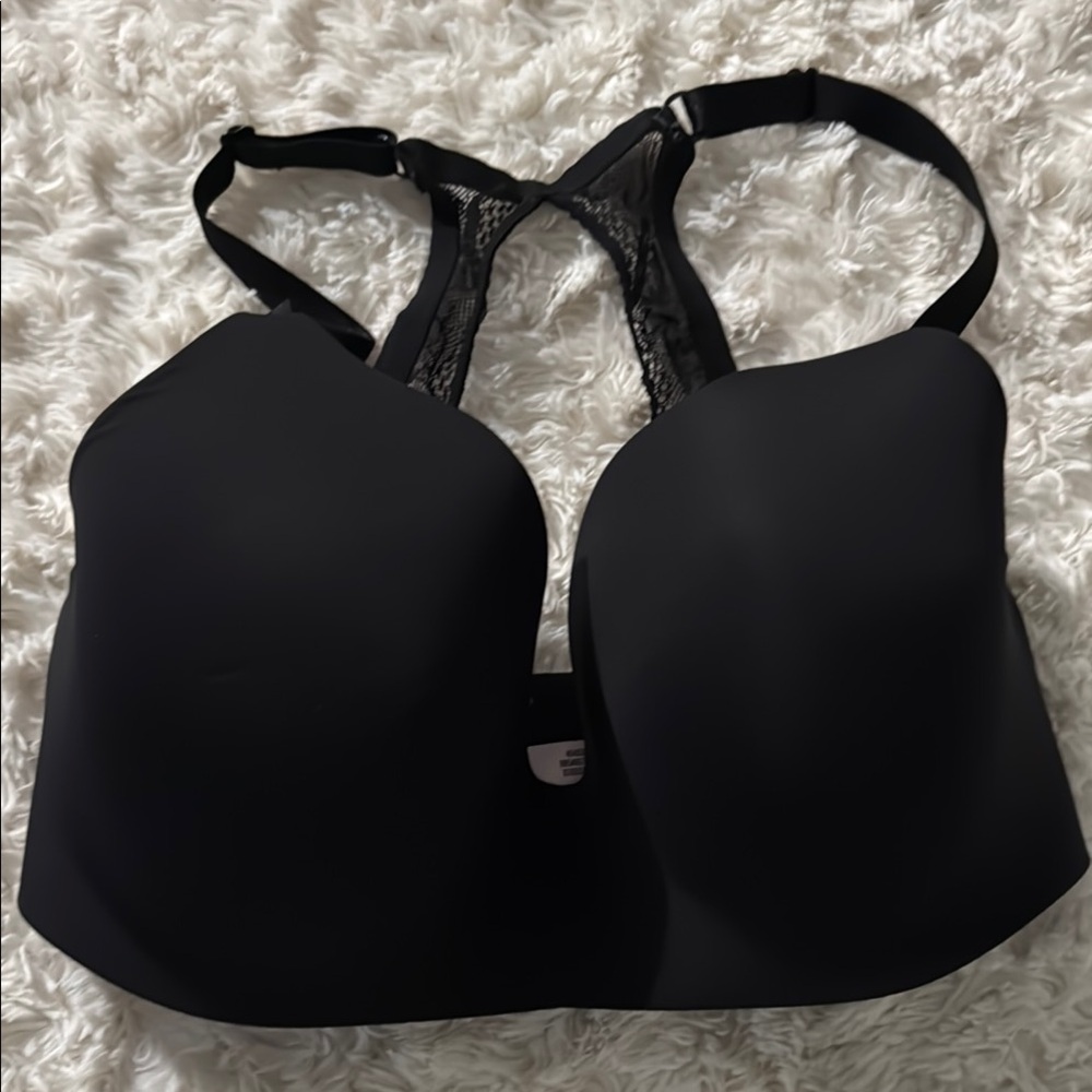 Victoria's Secret Black Full Coverage Bra with Adjustable Straps